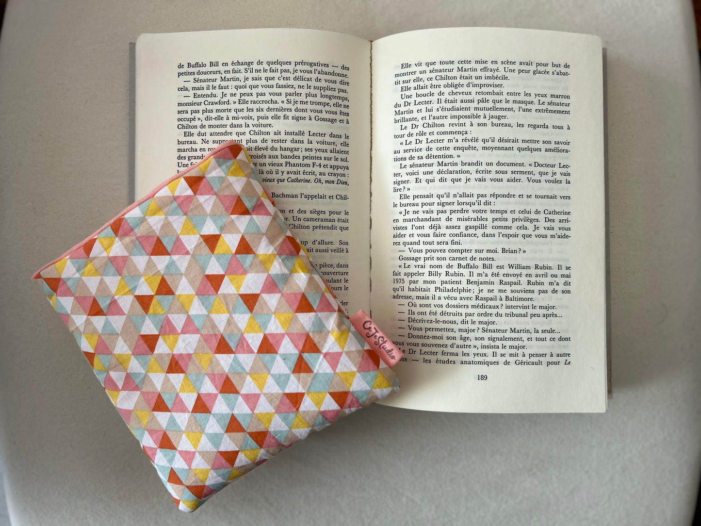Pochette multicolore