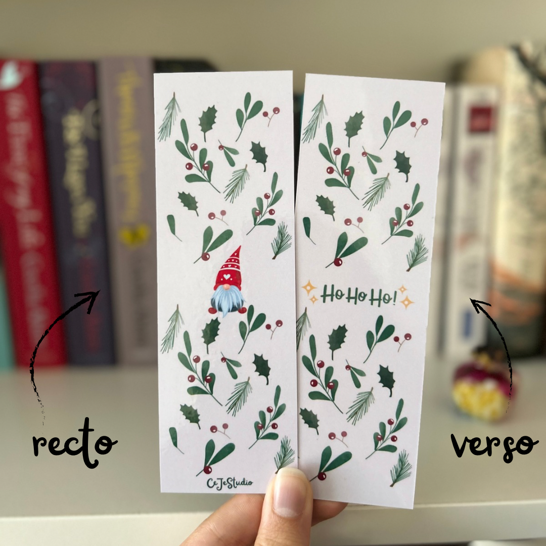 Marque-page « Ho Ho Ho »