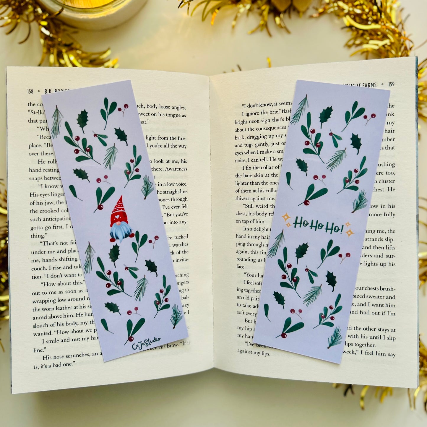 Marque-page « Ho Ho Ho »