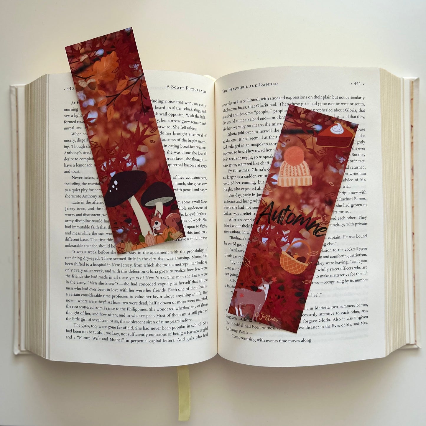 Marque-page "Automne"