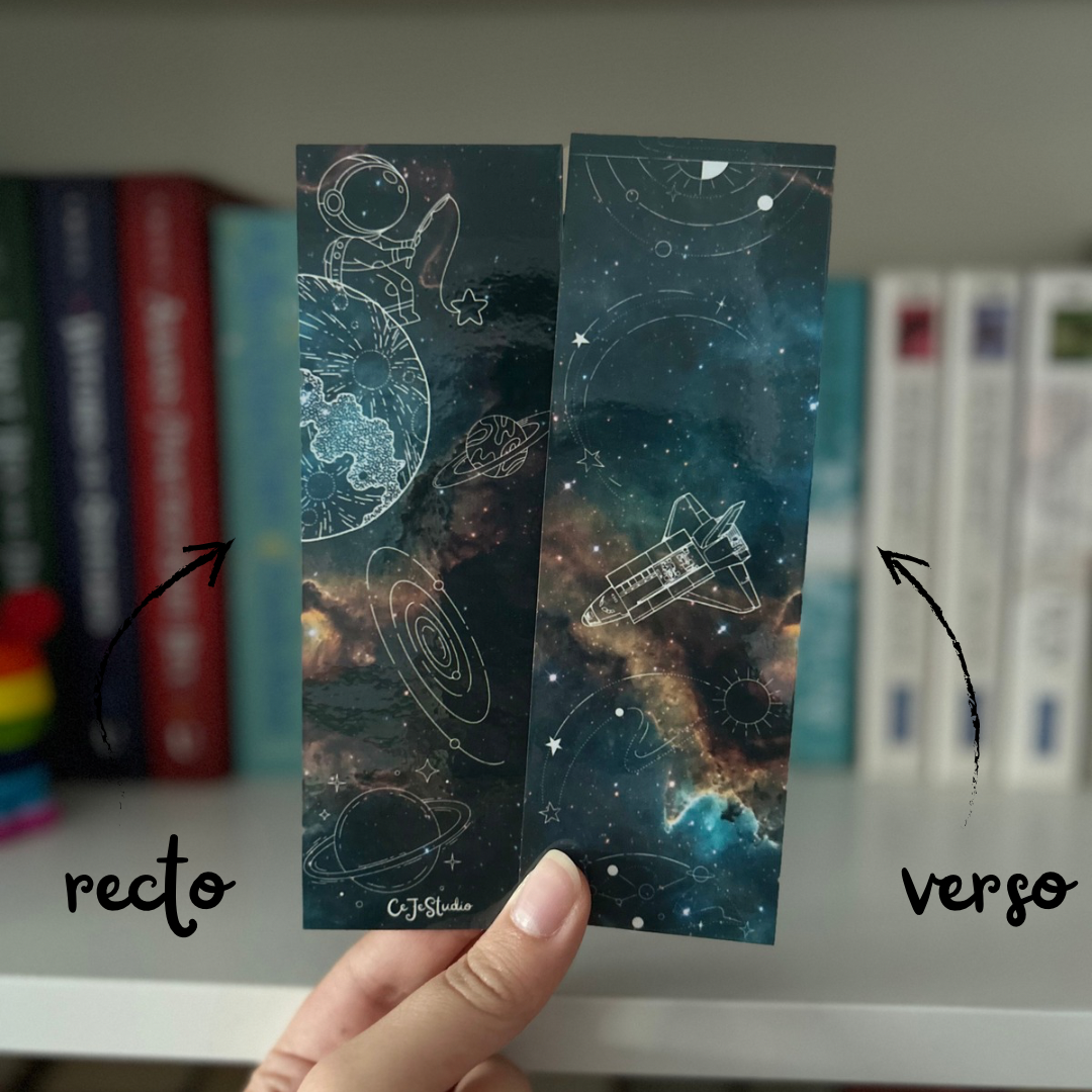 Marque-page espace