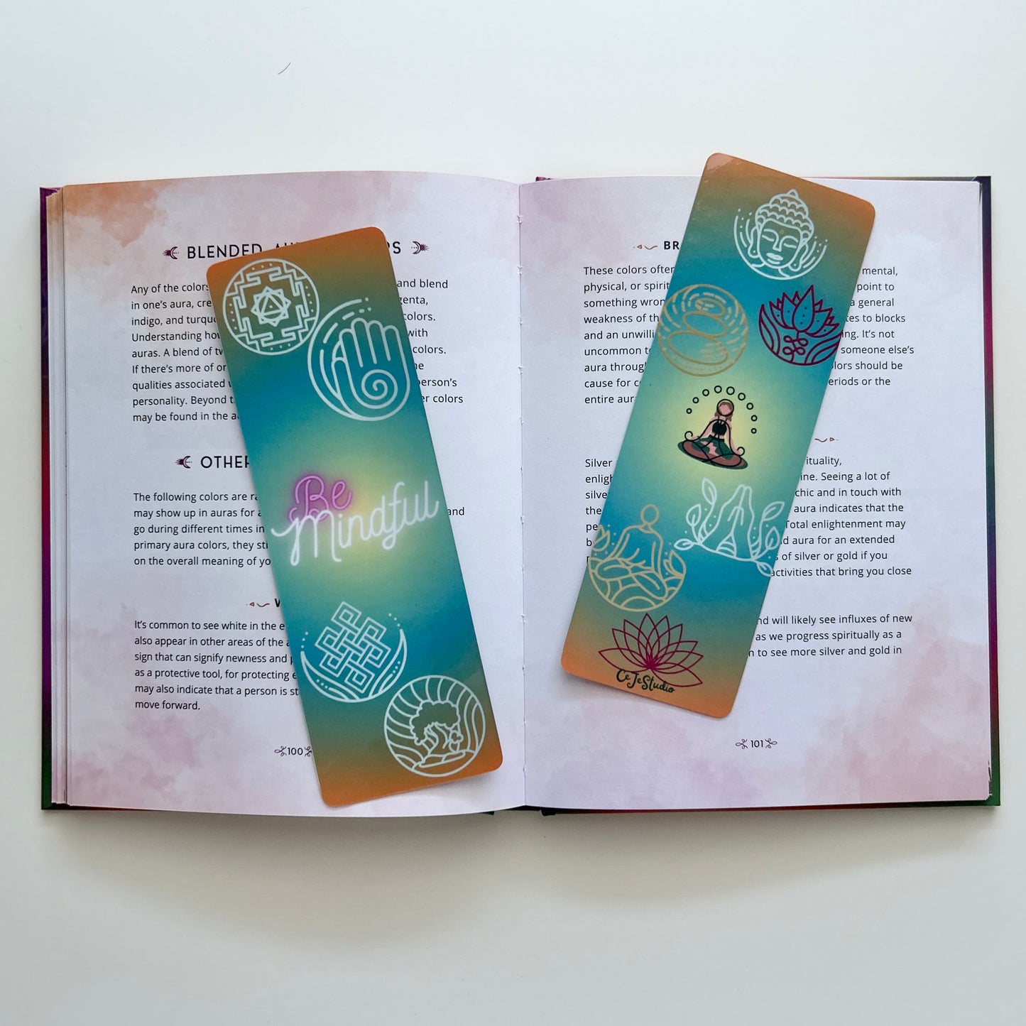 Marque-page "Be mindful"