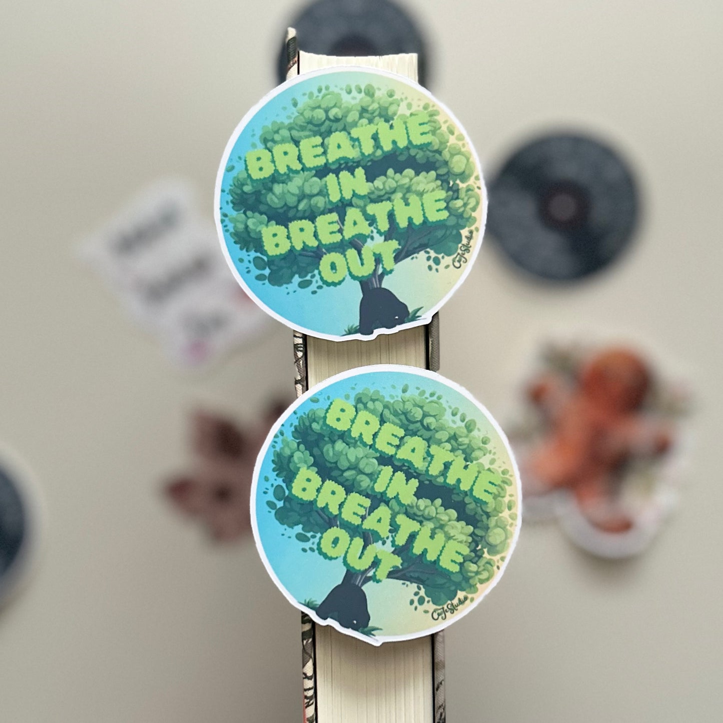 Sticker “Breathe”
