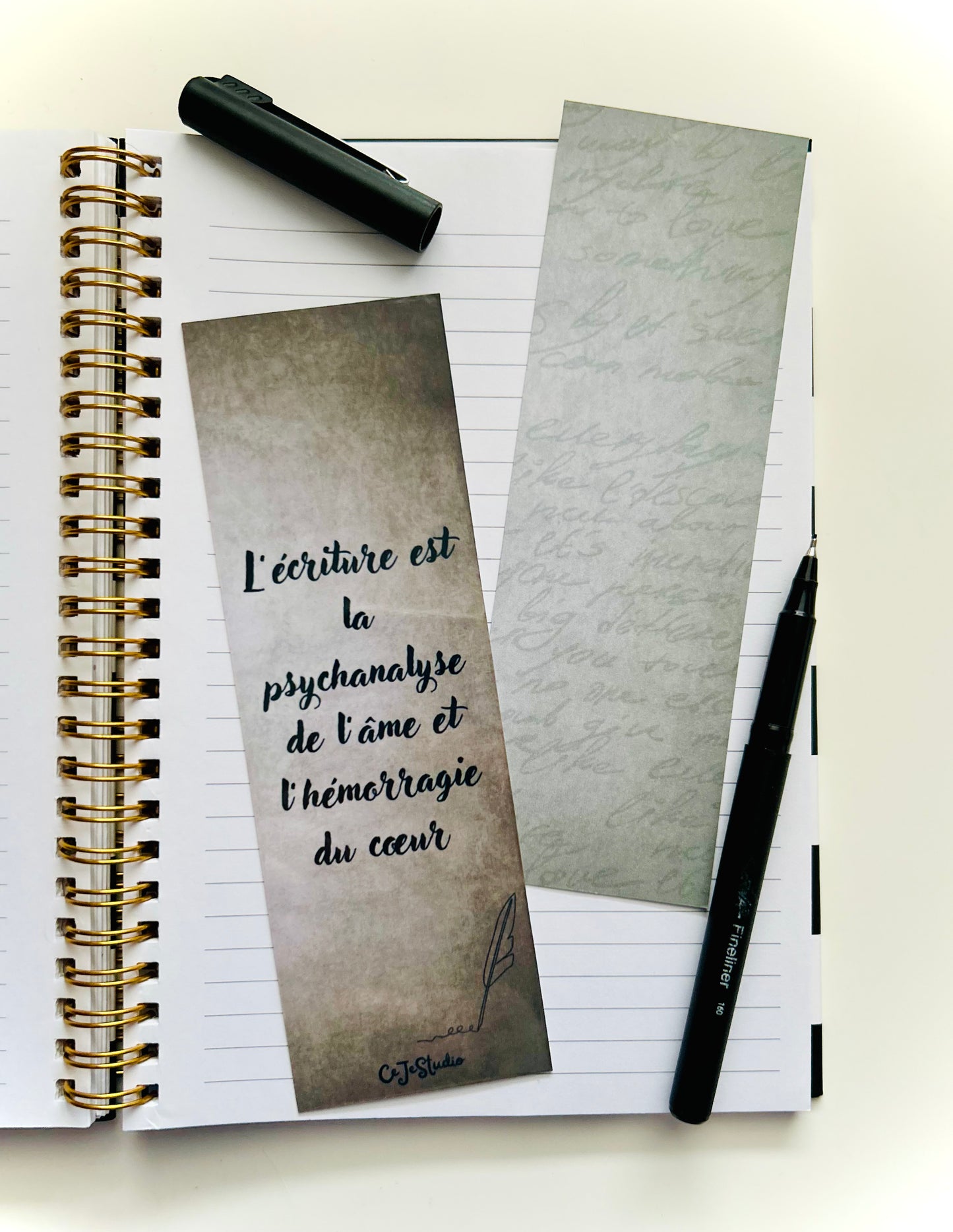 Marque-page "L’écriture"