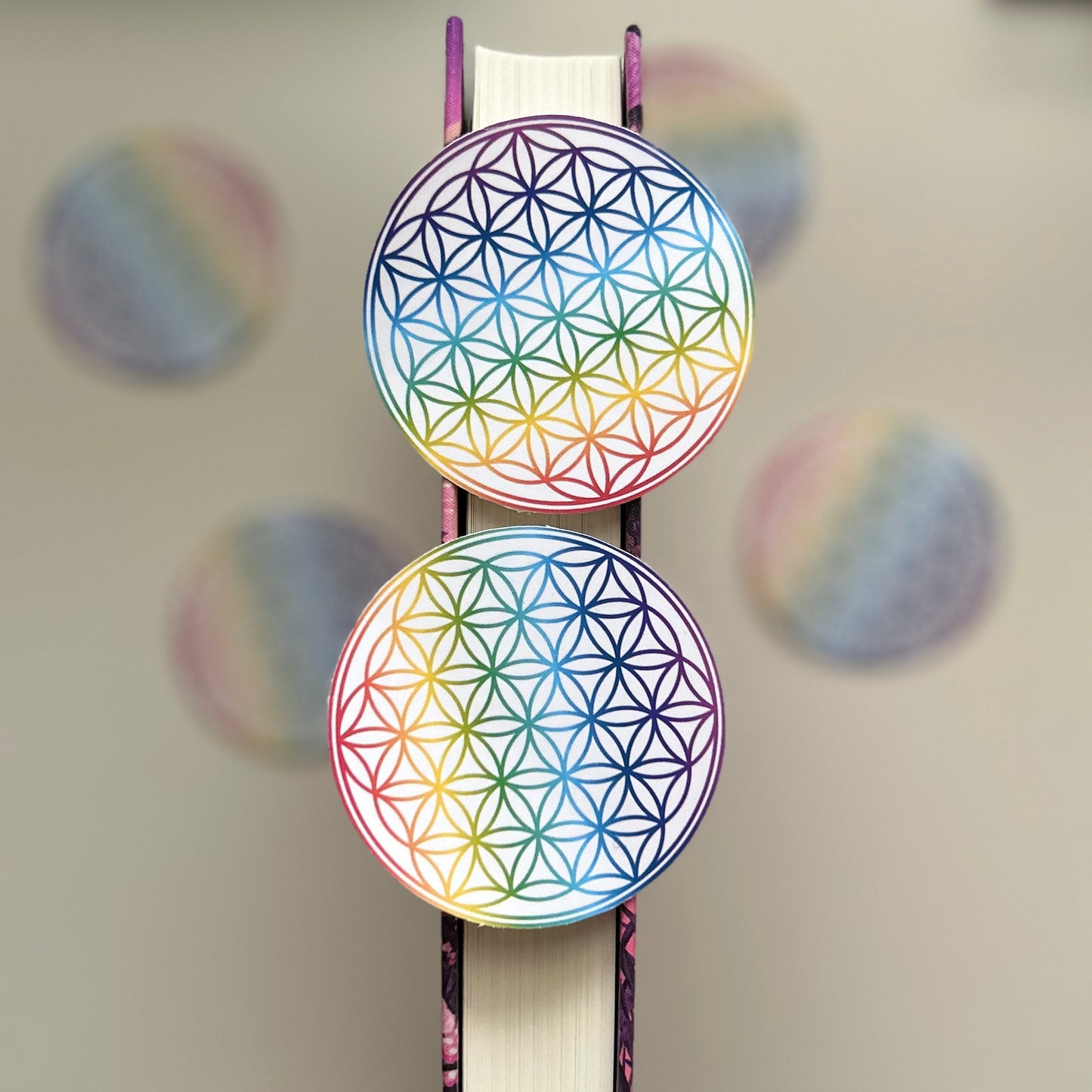 Sticker fleur de vie