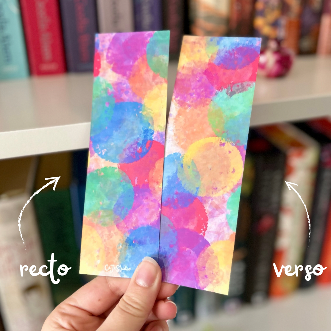 Marque-page multicolore