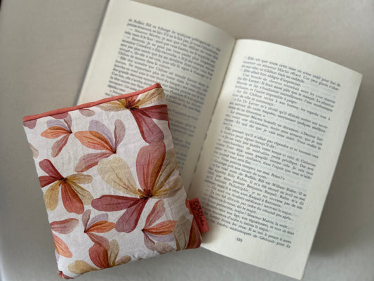 Pochette fleurs (rose & jaune)