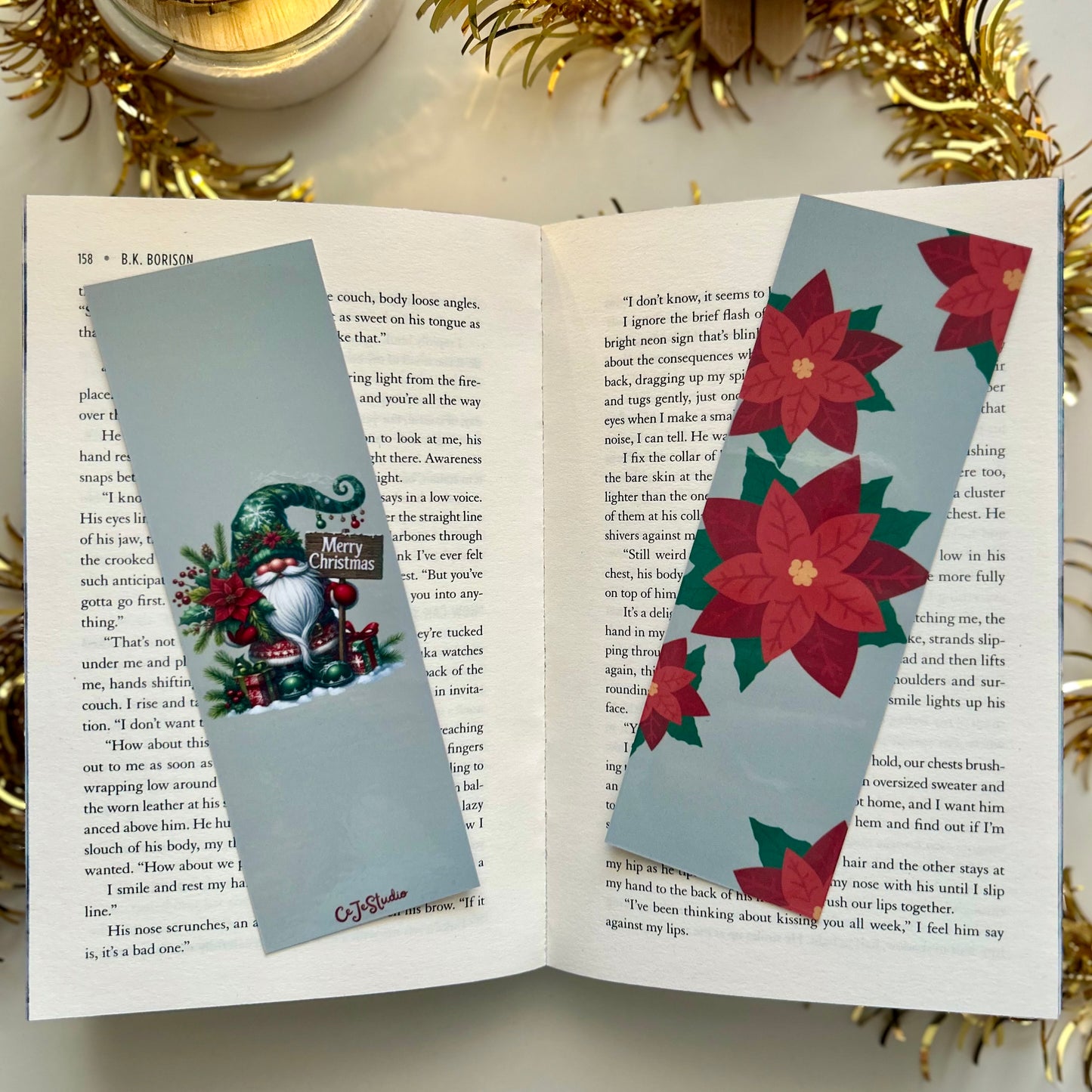Marque-page « Merry Christmas »