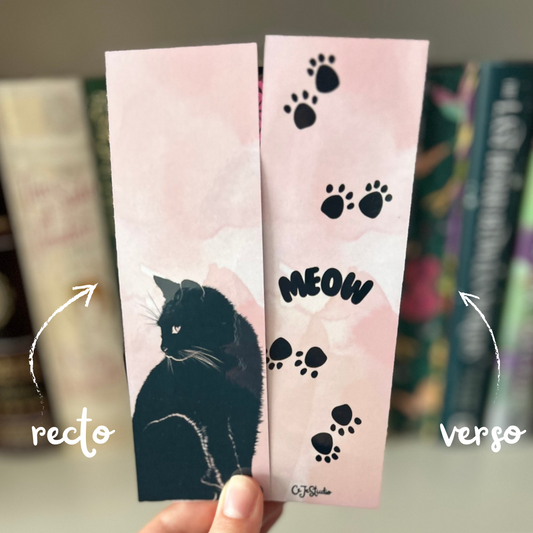 Marque-page chat