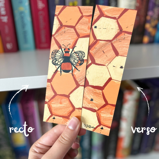 Marque-page abeilles